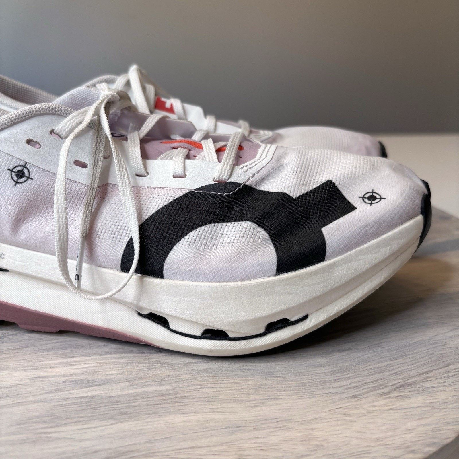 On On Cloud Women's Echo 3 White Running Sneakers US Size 7 Size US 7 / IT 37 - 6 Thumbnail