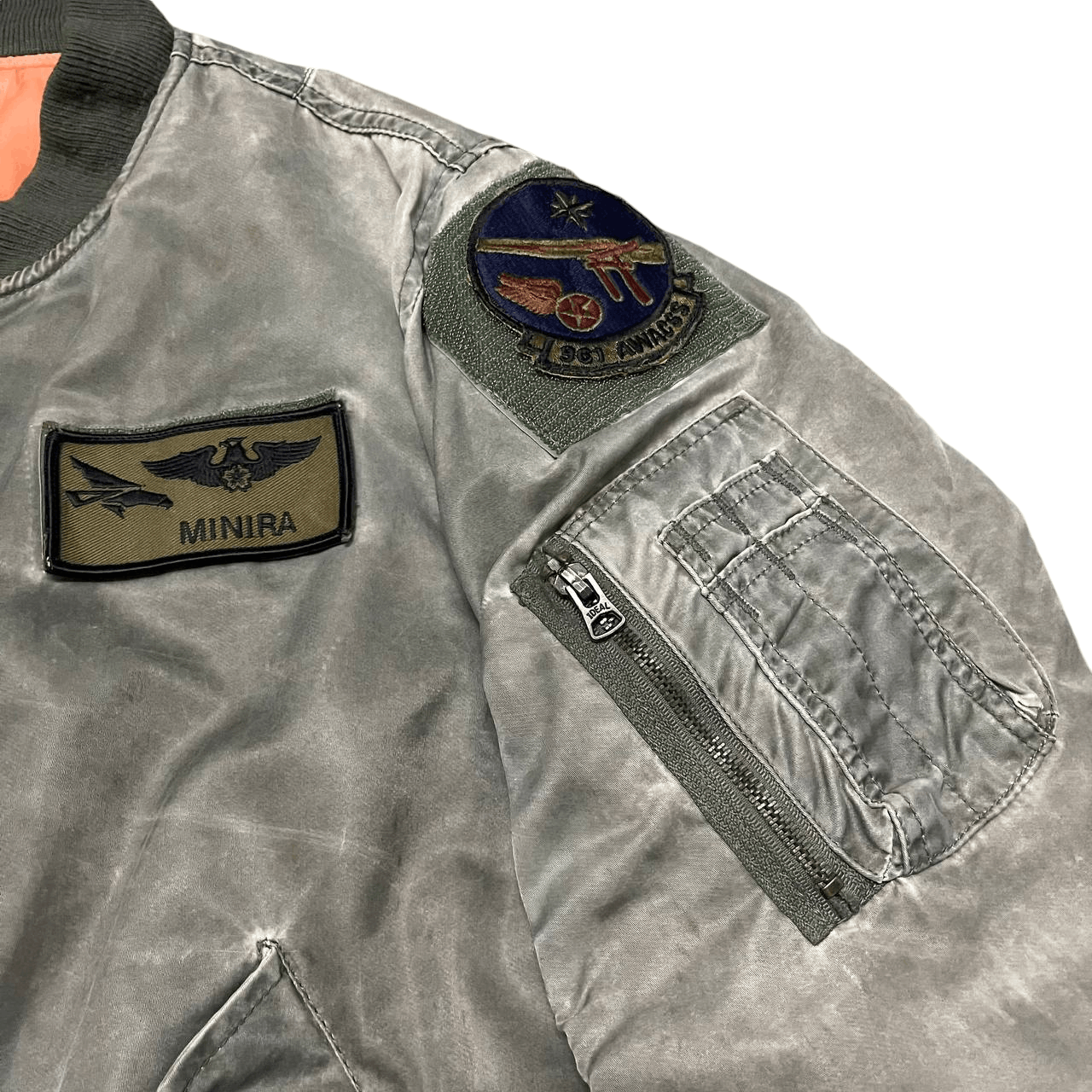 Vintage Vintage 80's Flyers Intermediate Ma 1 Bomber Jacket Military Size US M / EU 48-50 / 2 - 6 Thumbnail