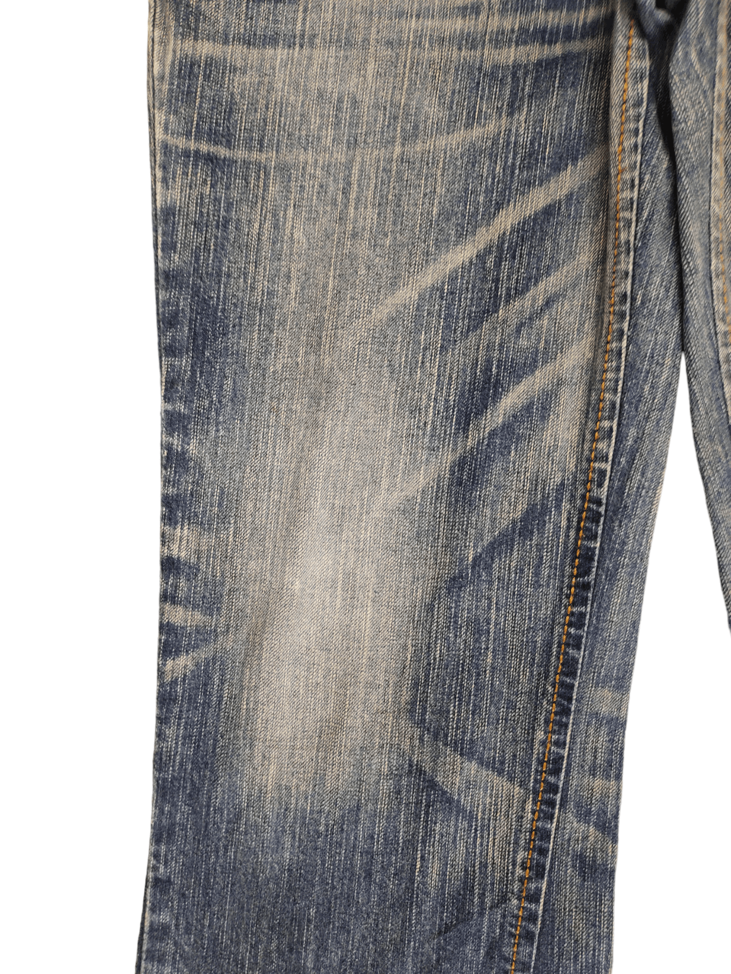 Edwin Flare Jeans Edwin XV Distres Faded Boot Cut Y2k Ifsixwasnine Size US 33 - 16 Thumbnail