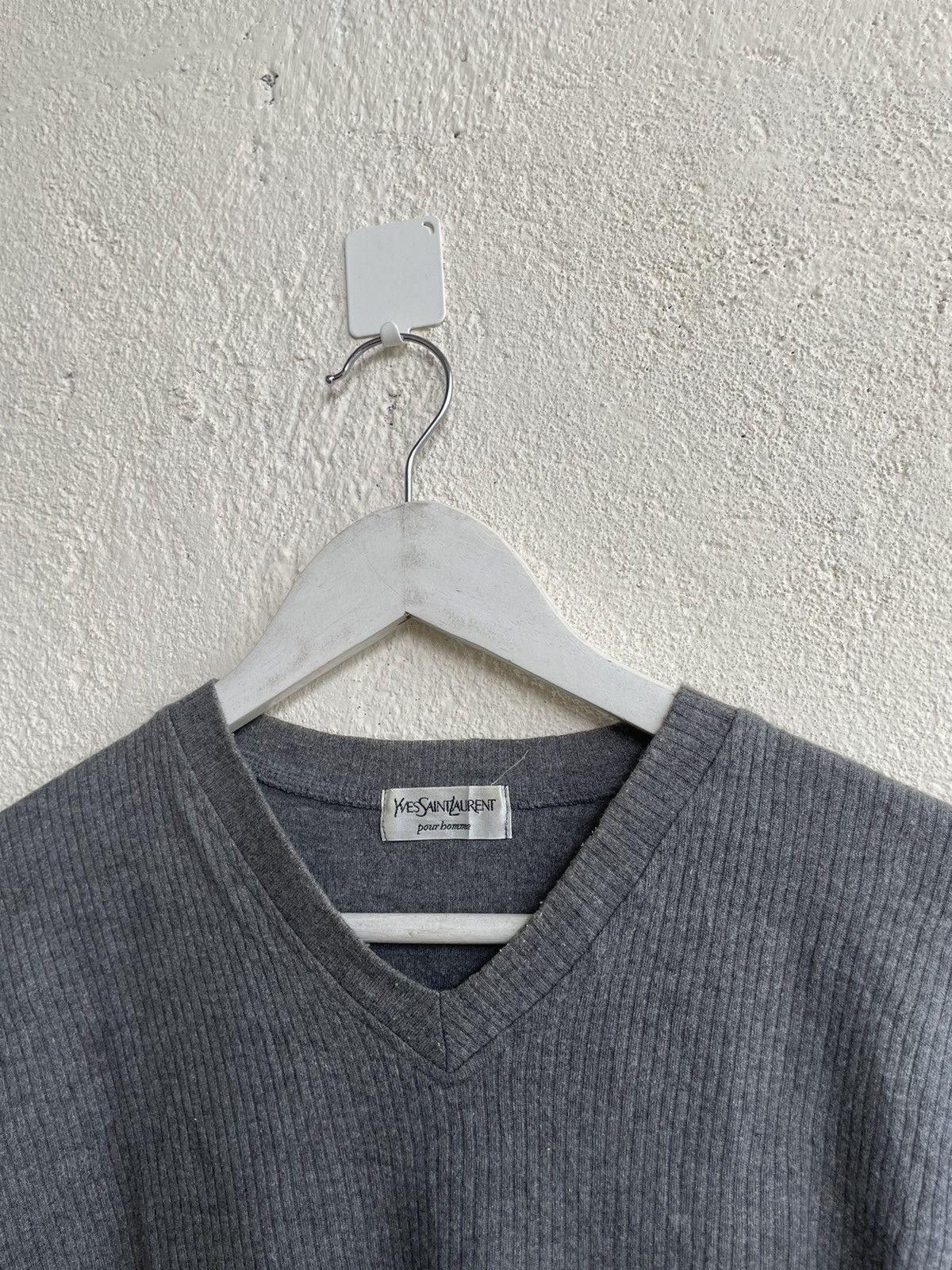 Vintage 90s Vintage Yves Saint laurent knit embroidery logo Size US S / EU 44-46 / 1 - 3 Thumbnail