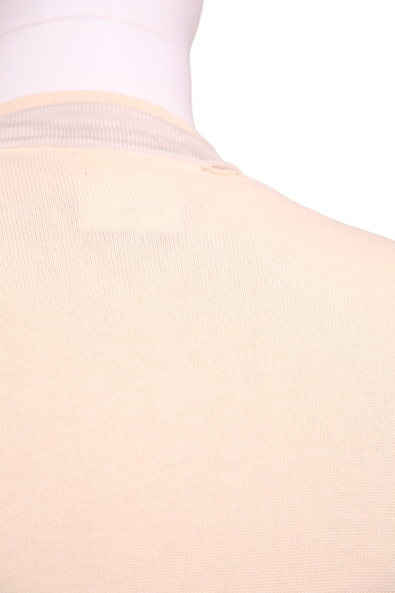 Chanel × Karl Lagerfeld S/S 2003 Cream Knit Twinset Size M / US 6-8 / IT 42-44 - 6 Thumbnail