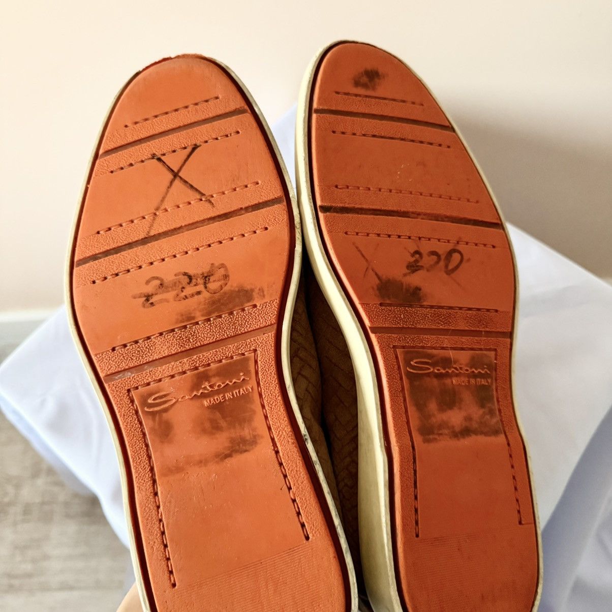 Santoni Santoni Suede Loafer Dress Shoes Size US 9.5 / EU 42-43 - 12 Thumbnail