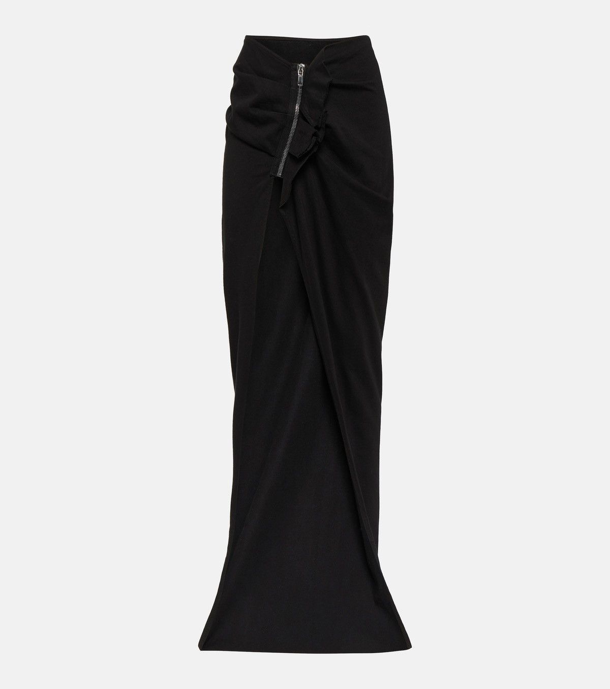 Rick Owens × Rick Owens Drkshdw Last Size Rick Owens Drkshdw Cotton Maxi Skirt Size 26" / US 2 / IT 38 - 2 Thumbnail