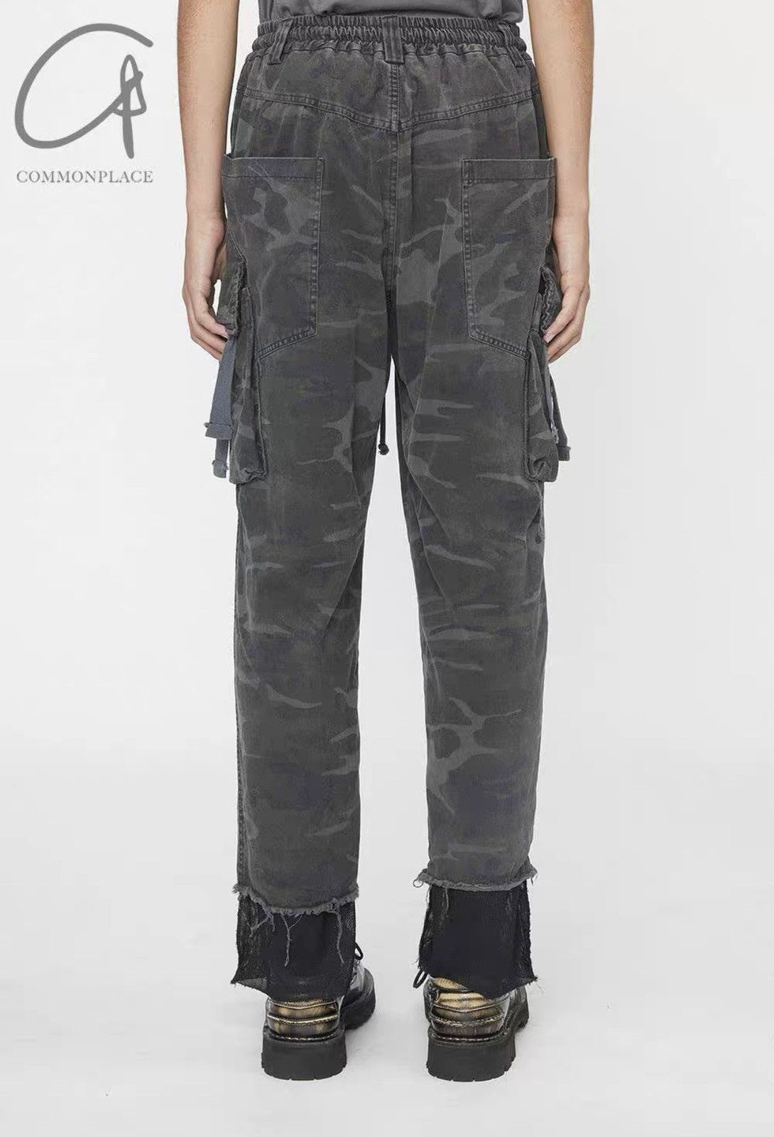 Song For The Mute Song For The Mute 23.2 Camo Layered Cargo Pants J31 Size US 34 / EU 50 - 8 Thumbnail
