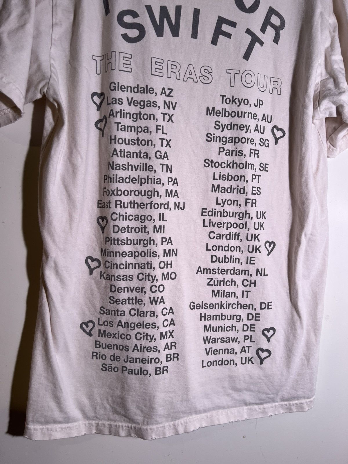 Taylor Swift The Eras Pop Artist Singer Retro Streetwear Tee