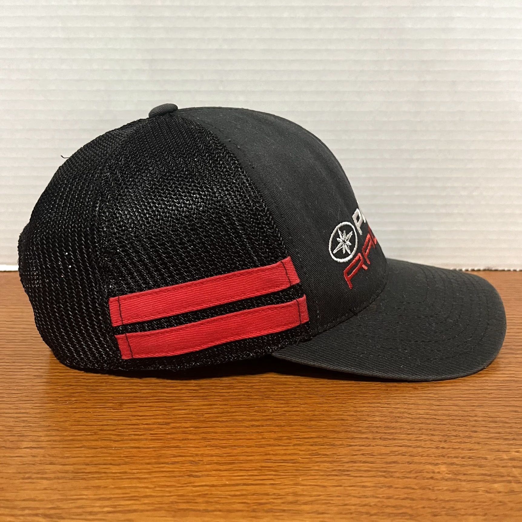 Vintage VINTAGE Yupoong Polaris Racing Hat Cap Snap Back Adjustable Black Striped 90s Punk Retro Rock Mens Adult One Size Fits Most Cap/Hat Size ONE SIZE - 6 Thumbnail