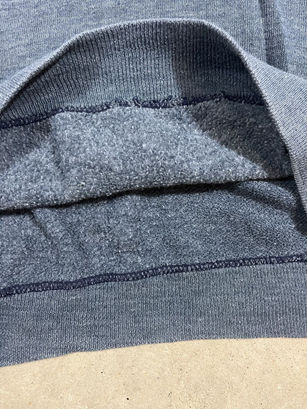 Vintage Vintage 70s Blank Grey Raglan Crewneck Sweatshirt Size US L / EU 52-54 / 3 - 6 Thumbnail