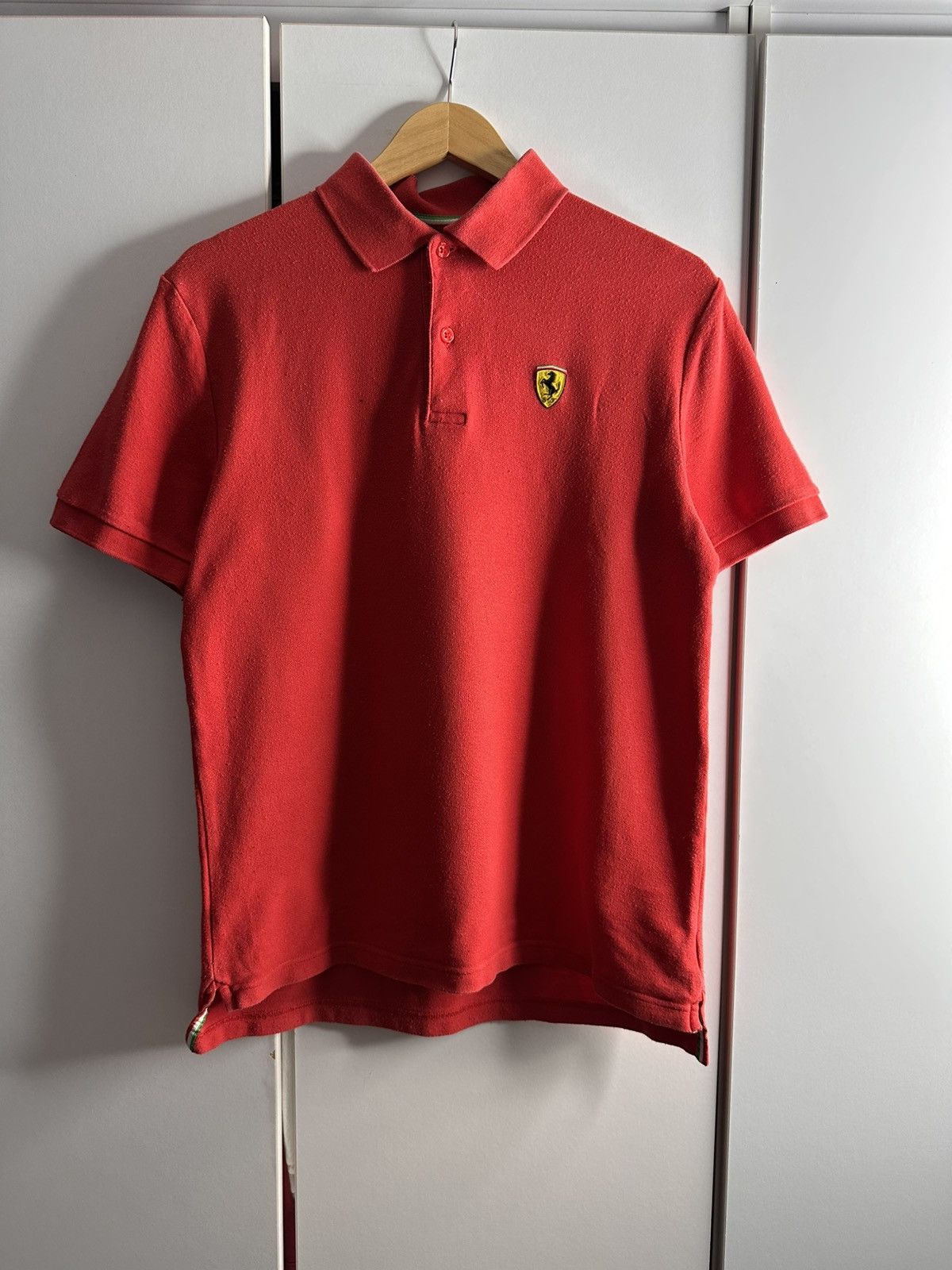 Ferrari Ferrari Vintage Racing Rare Polo Italy Tshirt Size US M / EU 48-50 / 2 - 1 Thumbnail