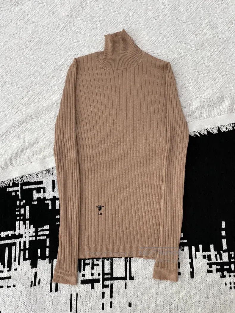 Dior Dior Little Bee Knitted Undershirt Long Sleeve Size XS / US 0-2 / IT 36-38 - 1 Thumbnail