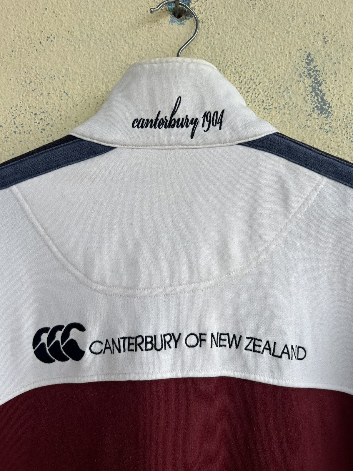 Canterbury of New Zealand Canterbury Of New Zealand Half Zipper Sunfaded Sweatshirt Size US L / EU 52-54 / 3 - 7 Thumbnail