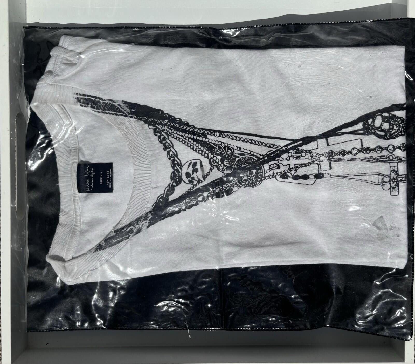 Other Number Nine (N)ine Skull Necklace T-shirt Size 3 Vintage Size US L / EU 52-54 / 3 - 2 Thumbnail