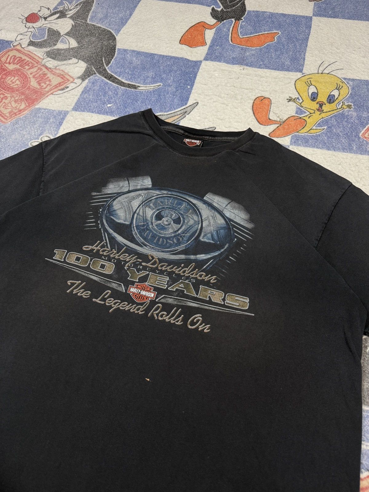 Harley Davidson Vintage harley 100th anniversary tee Size US XXL / EU 58 / 5 - 2 Thumbnail
