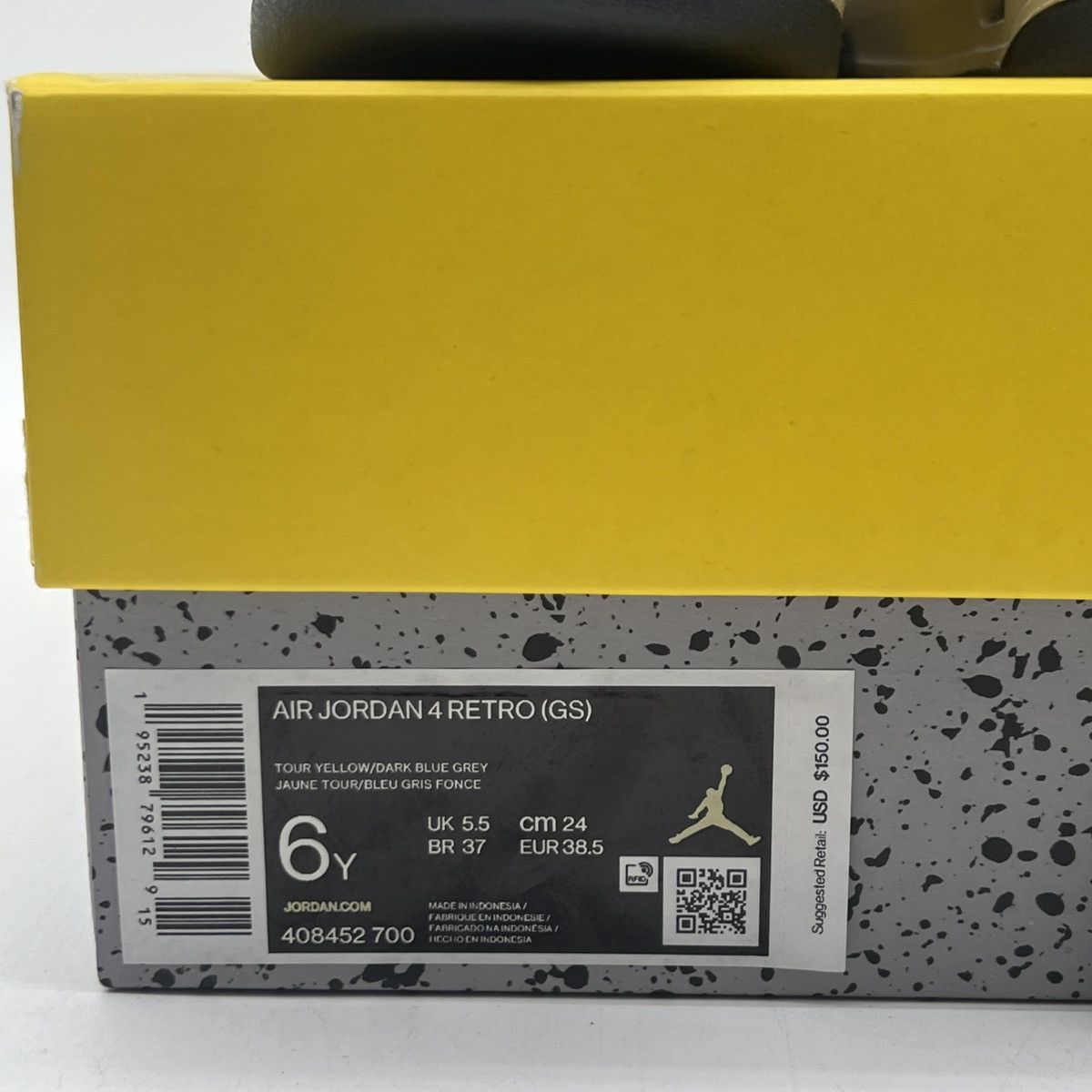 Jordan Brand Air Jordan 4 lightning Size US 6 / EU 39 - 6 Thumbnail