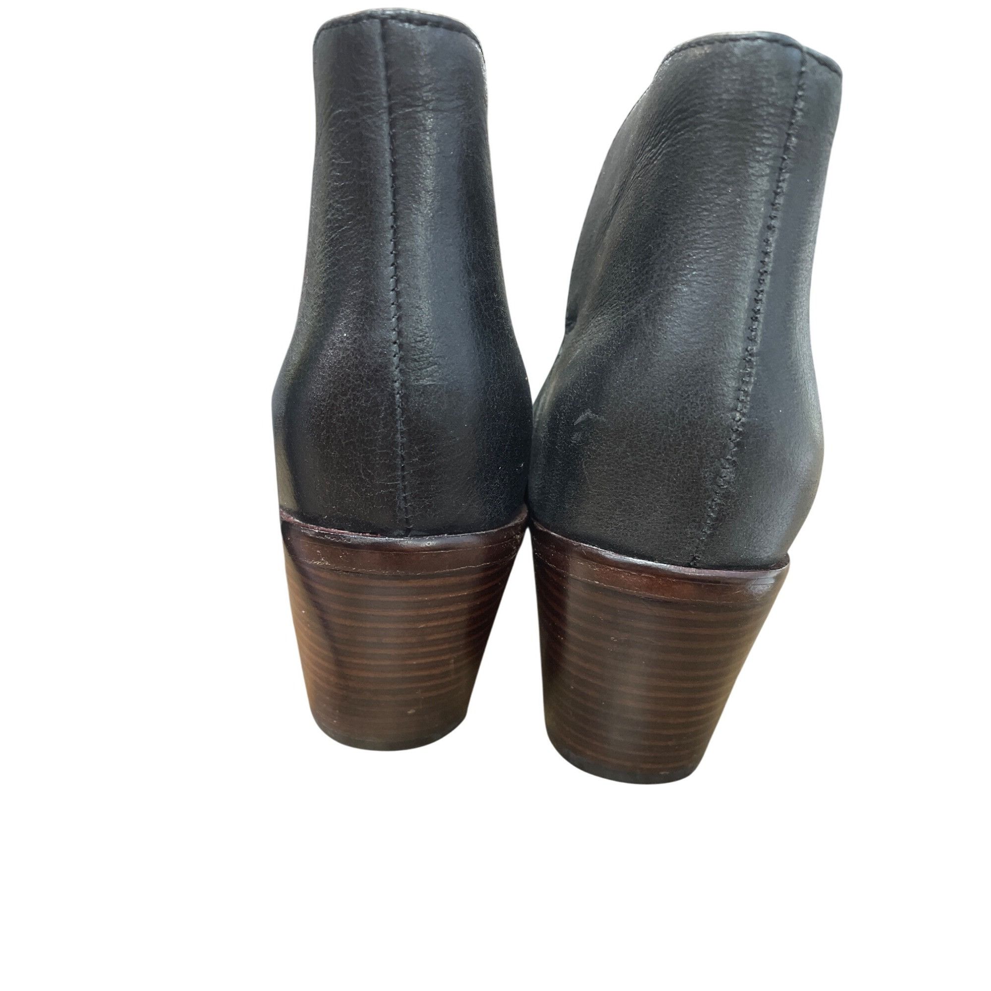 Wolverine Wolverine Samantha Pleet Womens Black Leather Ankle Boots Si Size US 6 / IT 36 - 7 Thumbnail