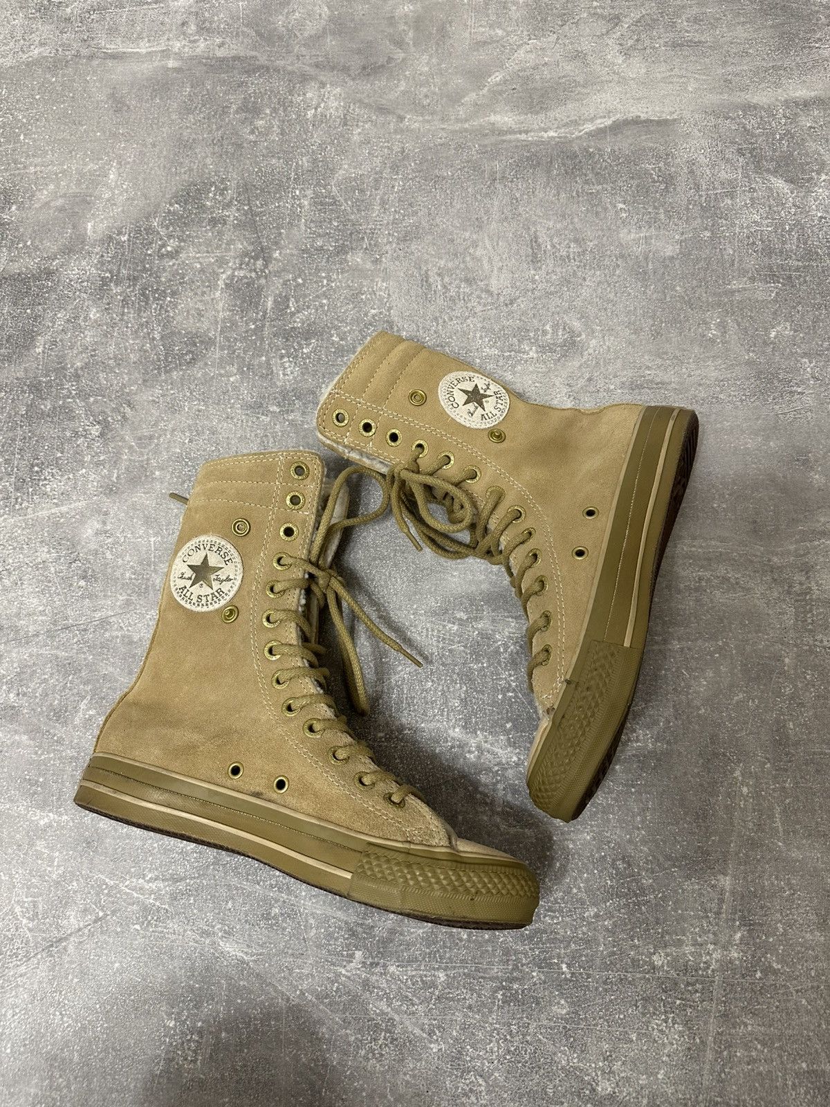 Converse Boxer high boots Converse moto biker leather shoes core Size US 6.5 / IT 36.5 - 3 Thumbnail