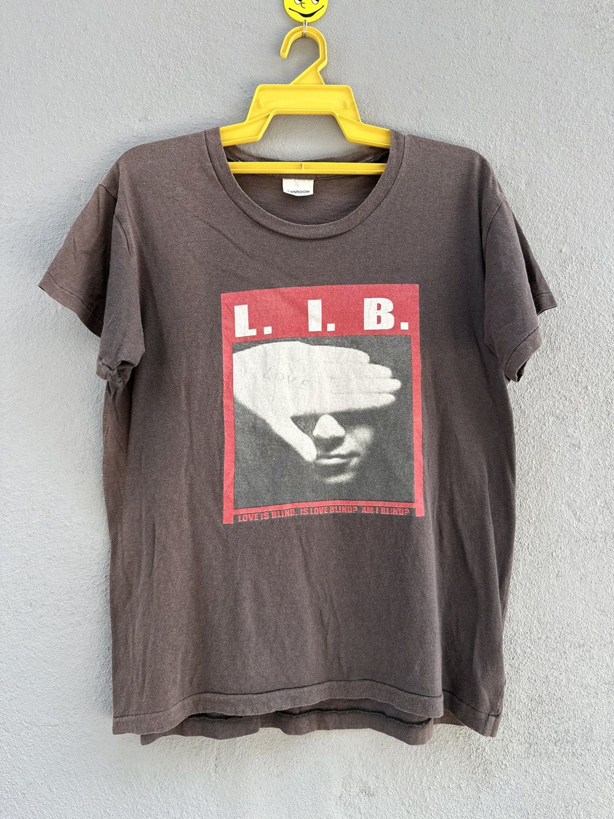 If Six Was Nine Thrashed Vintage Love Is Blind LIB TwnRoom Sun Faded Grunge Size US M / EU 48-50 / 2 - 1 Thumbnail
