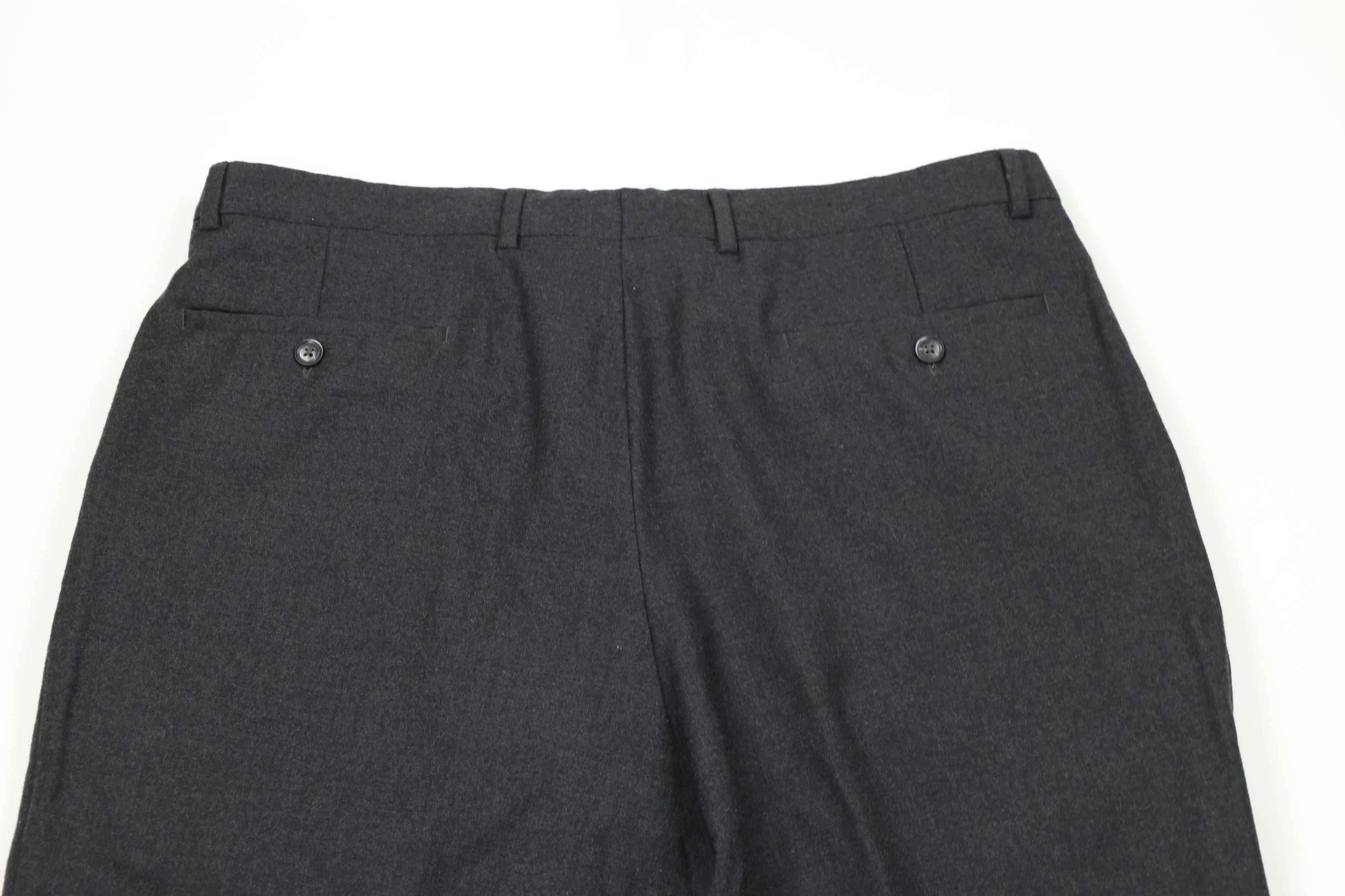 Vintage Vintage 90s Streetwear Pleated Cuffed Wide Leg Pants Size US 36 / EU 52 - 8 Thumbnail