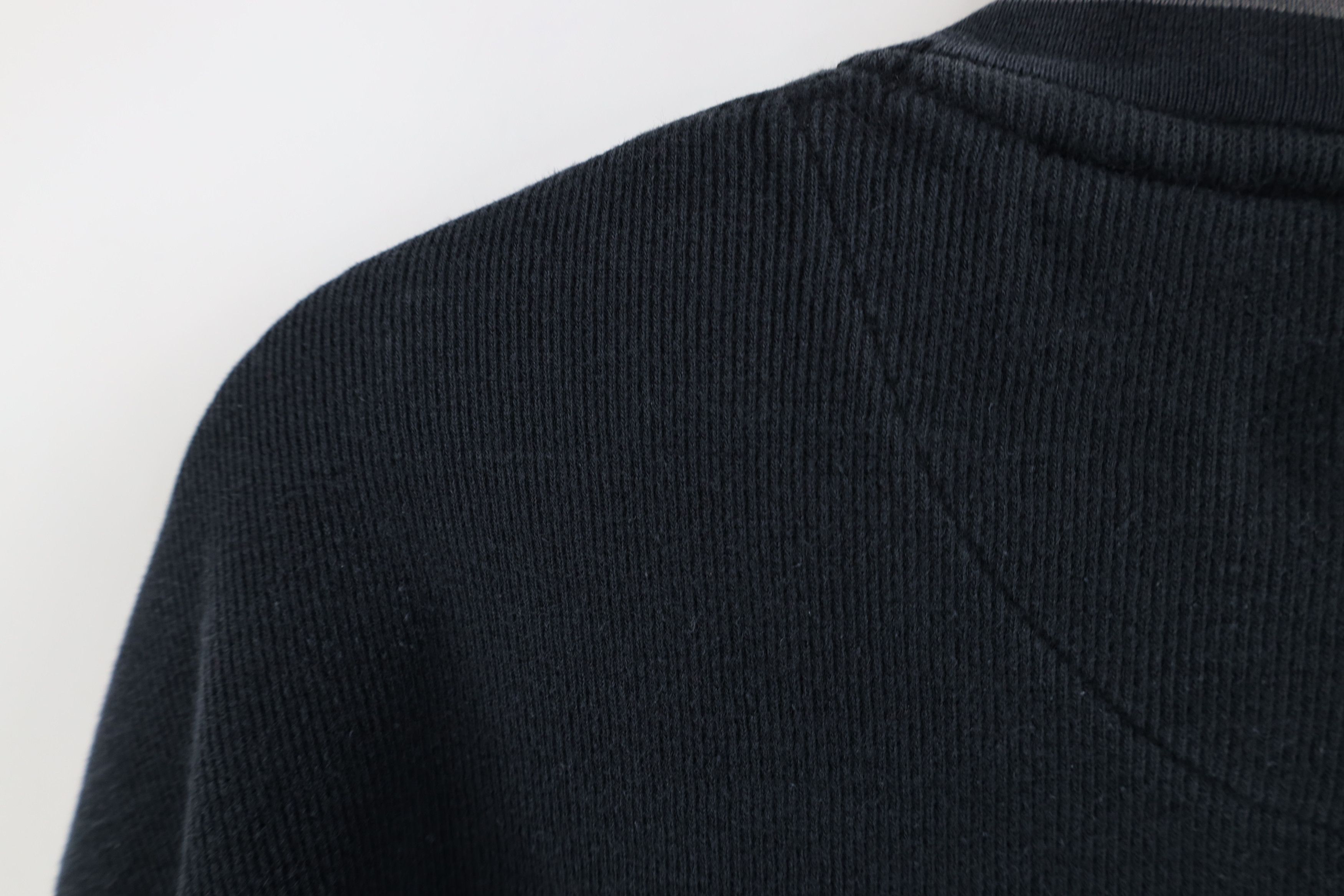 Vintage Vintage 90s Y2K Streetwear Ribbed Knit Long Sleeve T-Shirt Size US XL / EU 56 / 4 - 9 Thumbnail