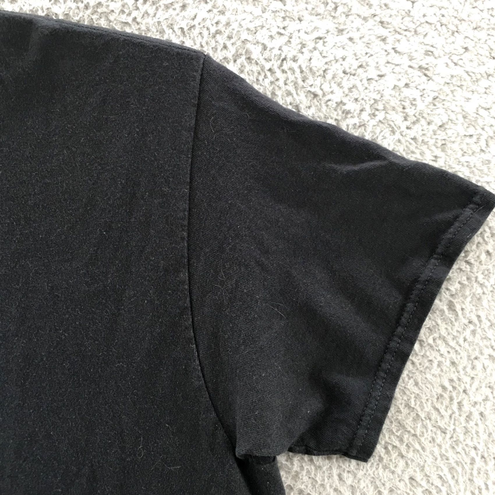 Vintage Delta Pro Weight International Symbol For Needs Head Shirt Mens L Black Size US L / EU 52-54 / 3 - 3 Thumbnail
