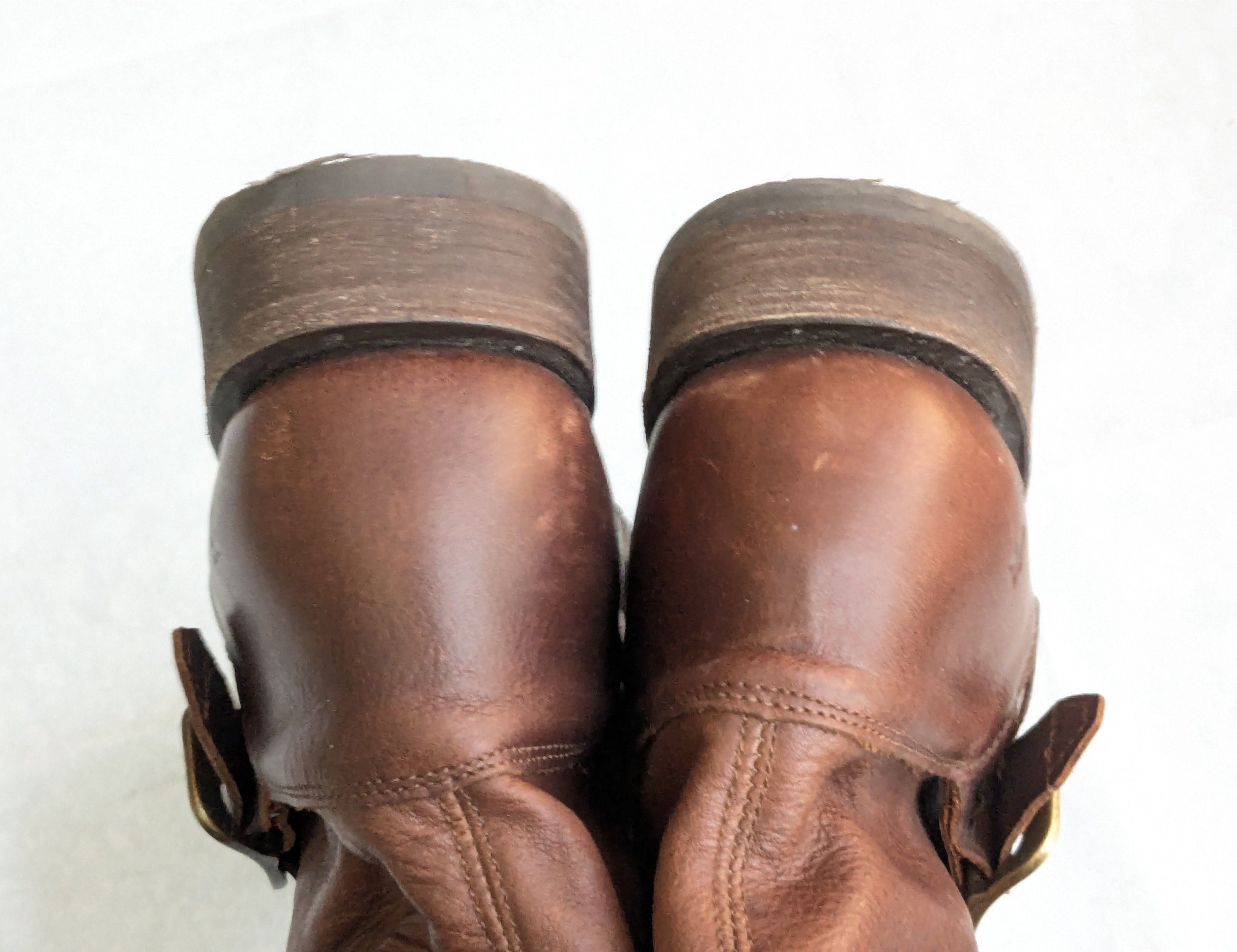 Frye Frye Engineer Boots Brown 8.5 Leather Buckle Size US 8.5 / EU 41-42 - 14 Thumbnail