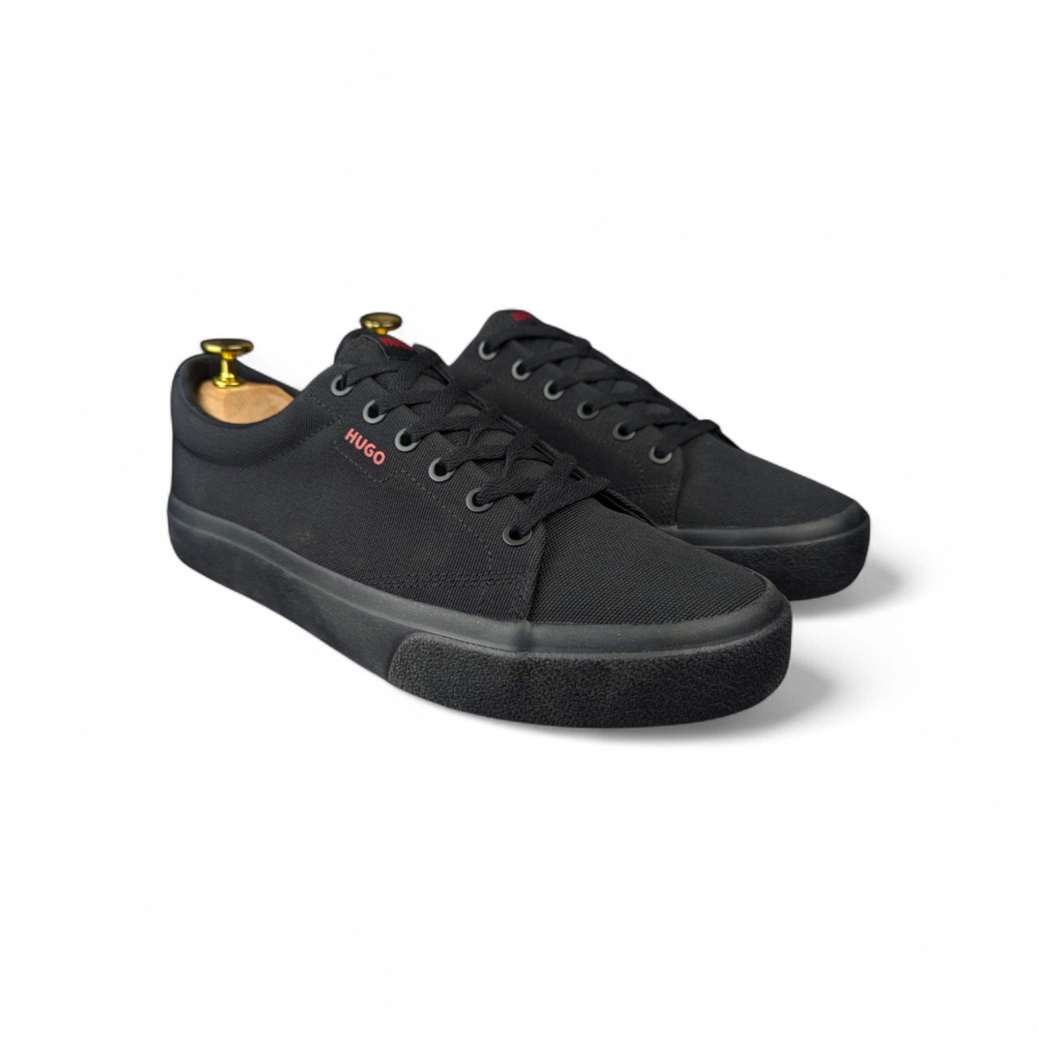 Hugo Boss HUGO BOSS Black classic sneakers Size US 9 / EU 42 - 3 Thumbnail