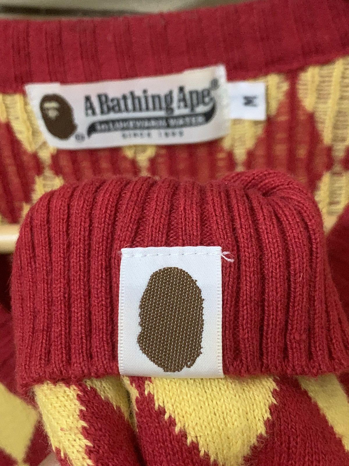 Bape × Nigo Vintage Bape Knitwear sweater Size US M / EU 48-50 / 2 - 5 Thumbnail