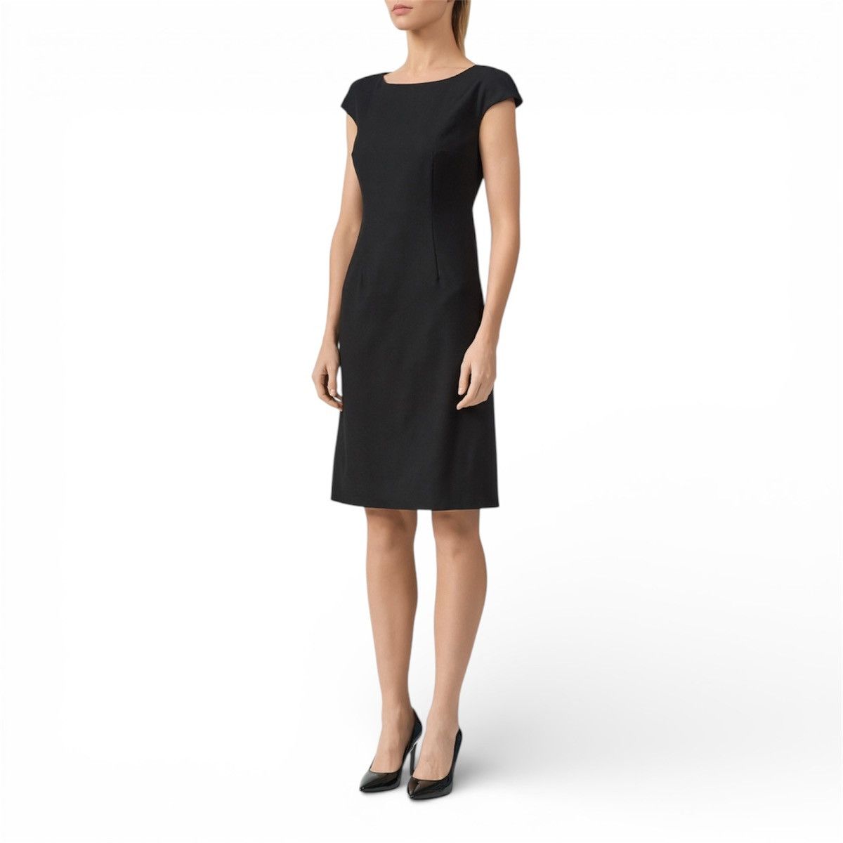 Max Mara MAX MARA PIANOFORTE MADE IN ITALY SOLID SLEEVELESS DRESS US8 Size M / US 6-8 / IT 42-44 - 2 Thumbnail
