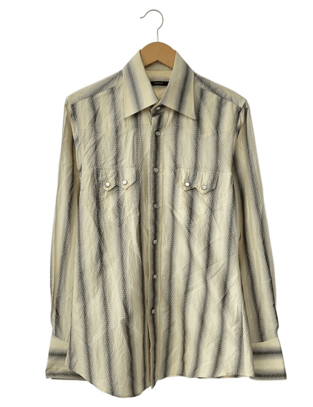 Gucci Tom Ford Era Western Shirt Size US M / EU 48-50 / 2 - 1 Thumbnail