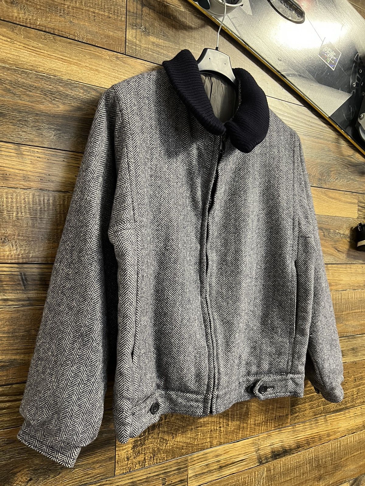 Dior CHRISTIAN DIOR MONSIEUR Wool Bomber Jacket Size US M / EU 48-50 / 2 - 4 Thumbnail