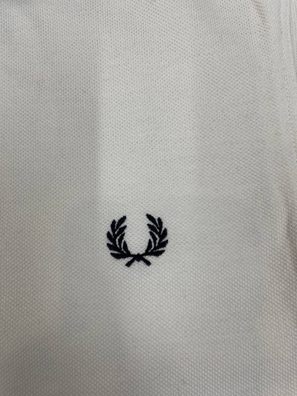 Fred Perry Fred Perry Men Cotton Polo T-Shirt White Size S Size US S / EU 44-46 / 1 - 3 Thumbnail