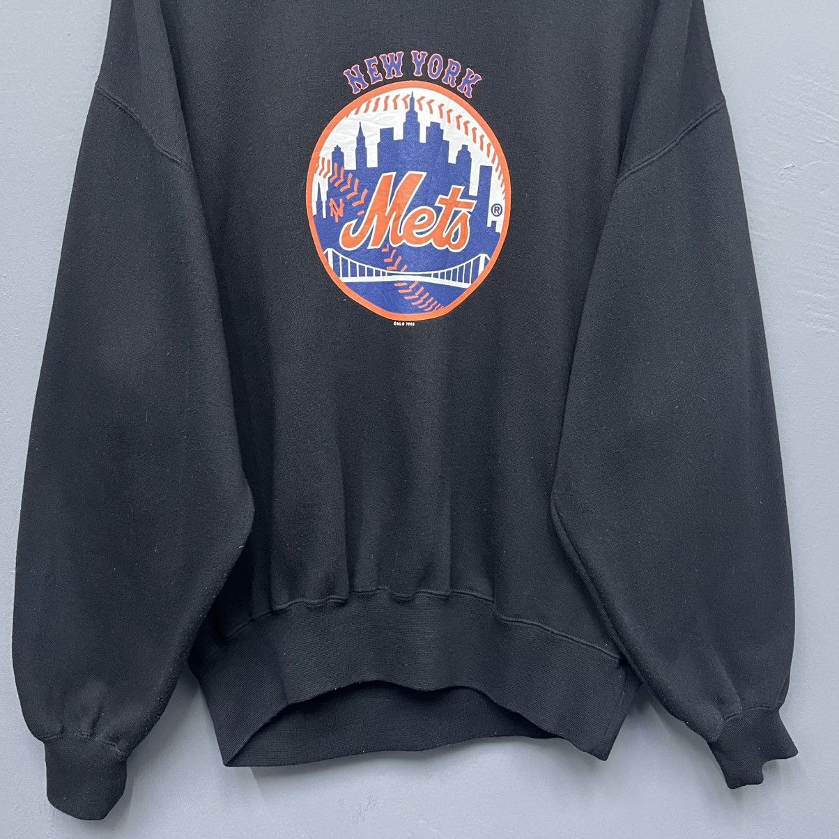 MLB Vintage 90s New York Mets Sweatshirt Size US L / EU 52-54 / 3 - 4 Thumbnail