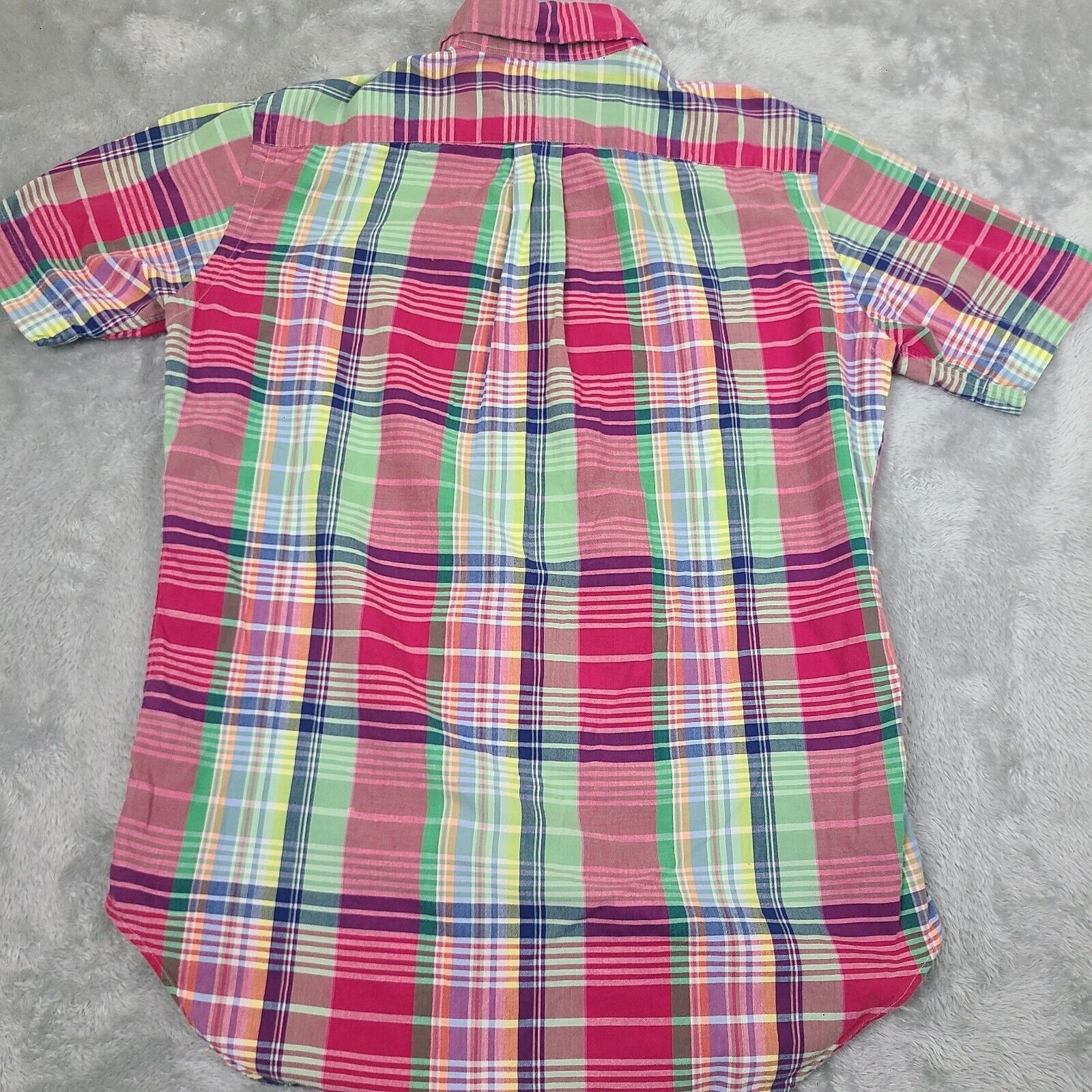 Polo Ralph Lauren Polo Ralph Lauren Classic Fit Plaid Short Sleeve Shirt Mens Size US S / EU 44-46 / 1 - 4 Thumbnail