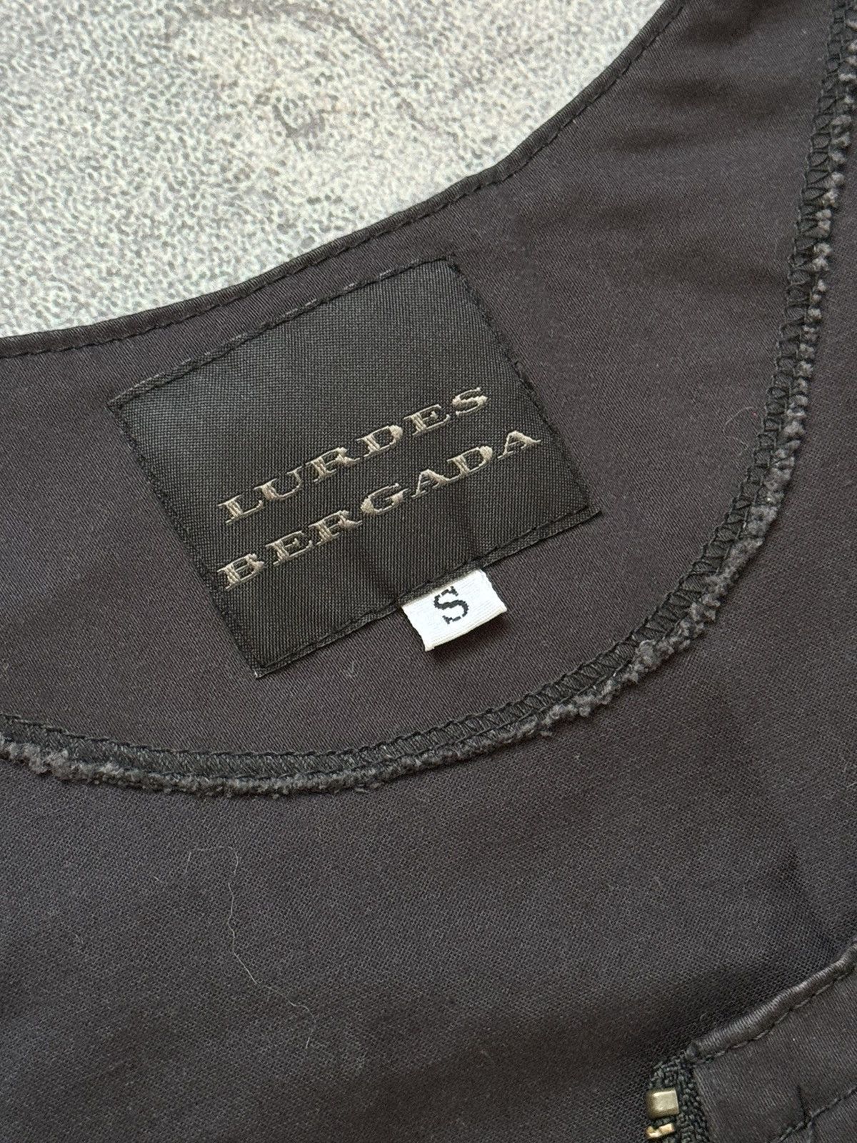 Vintage Lurdes bergada S Avantgarde dress sleeveless relaxed bondage Size S / US 4 / IT 40 - 9 Thumbnail