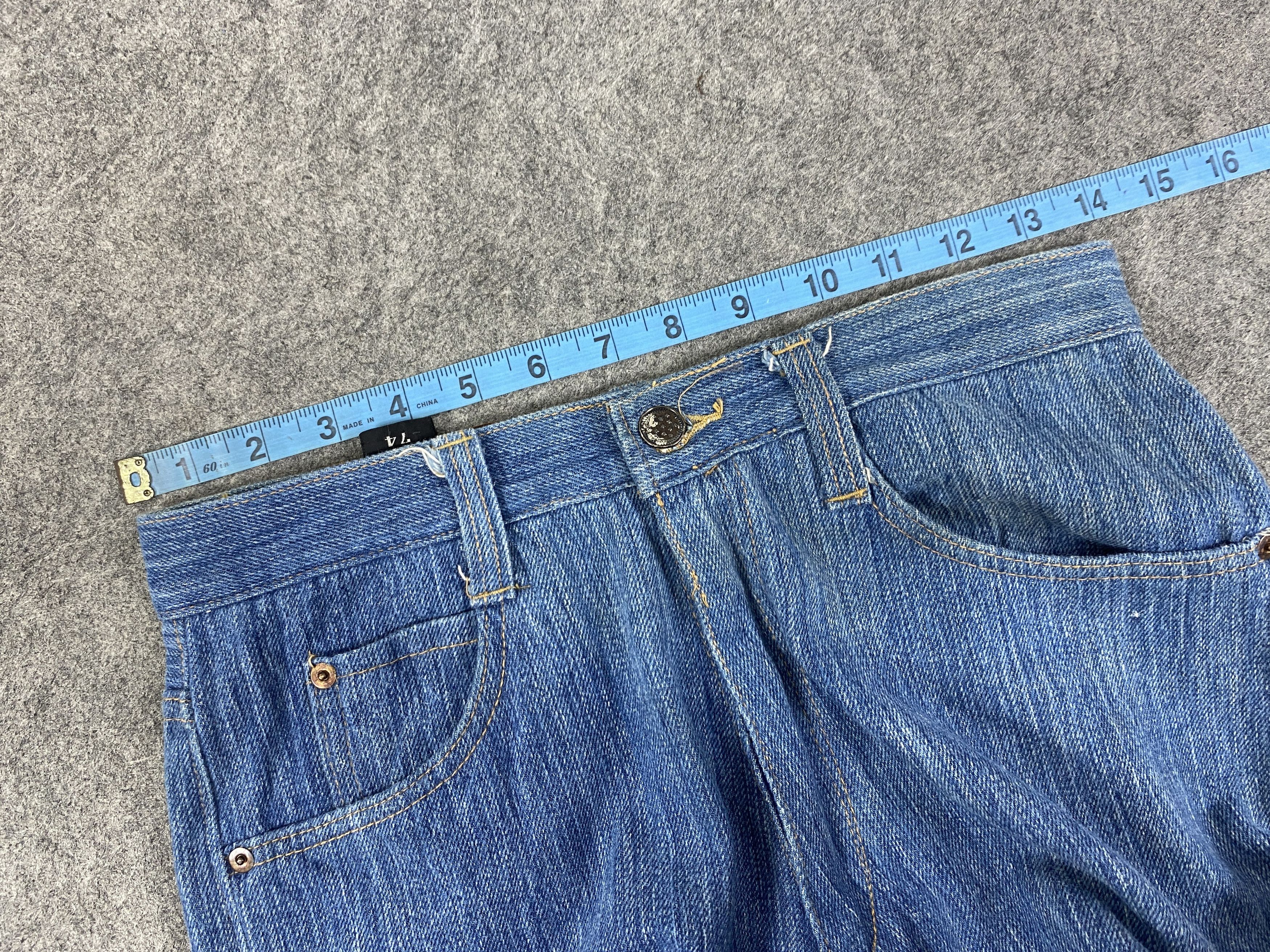 Japanese Brand Blue Vintage Lubbock Flare Denim Jeans 28x28.5 - JN3363 Size US 28 / EU 44 - 5 Thumbnail