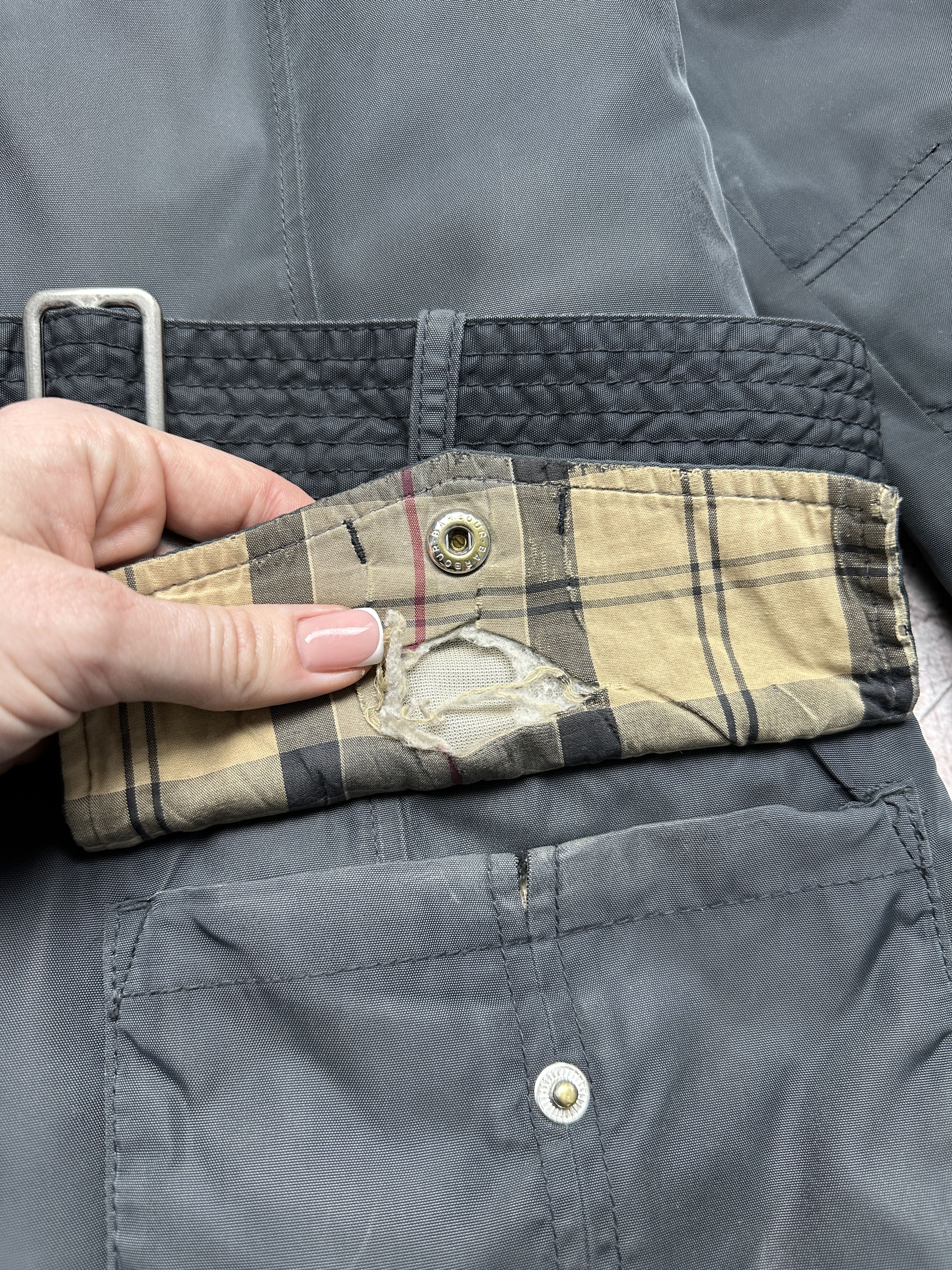 Barbour × Vintage Barbour International Vintage Womens Outlaw Jacket Size M / US 6-8 / IT 42-44 - 8 Thumbnail