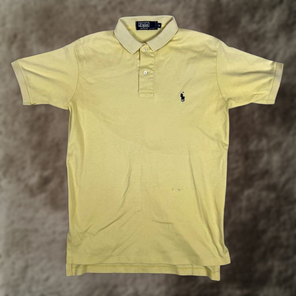 Polo Ralph Lauren VINTAGE Polo Ralph Lauren Polo Shirt Orange Size L Regular Men Short Sleeve Cotton Knit Logo Classic USA Made Size US L / EU 52-54 / 3 - 1 Thumbnail