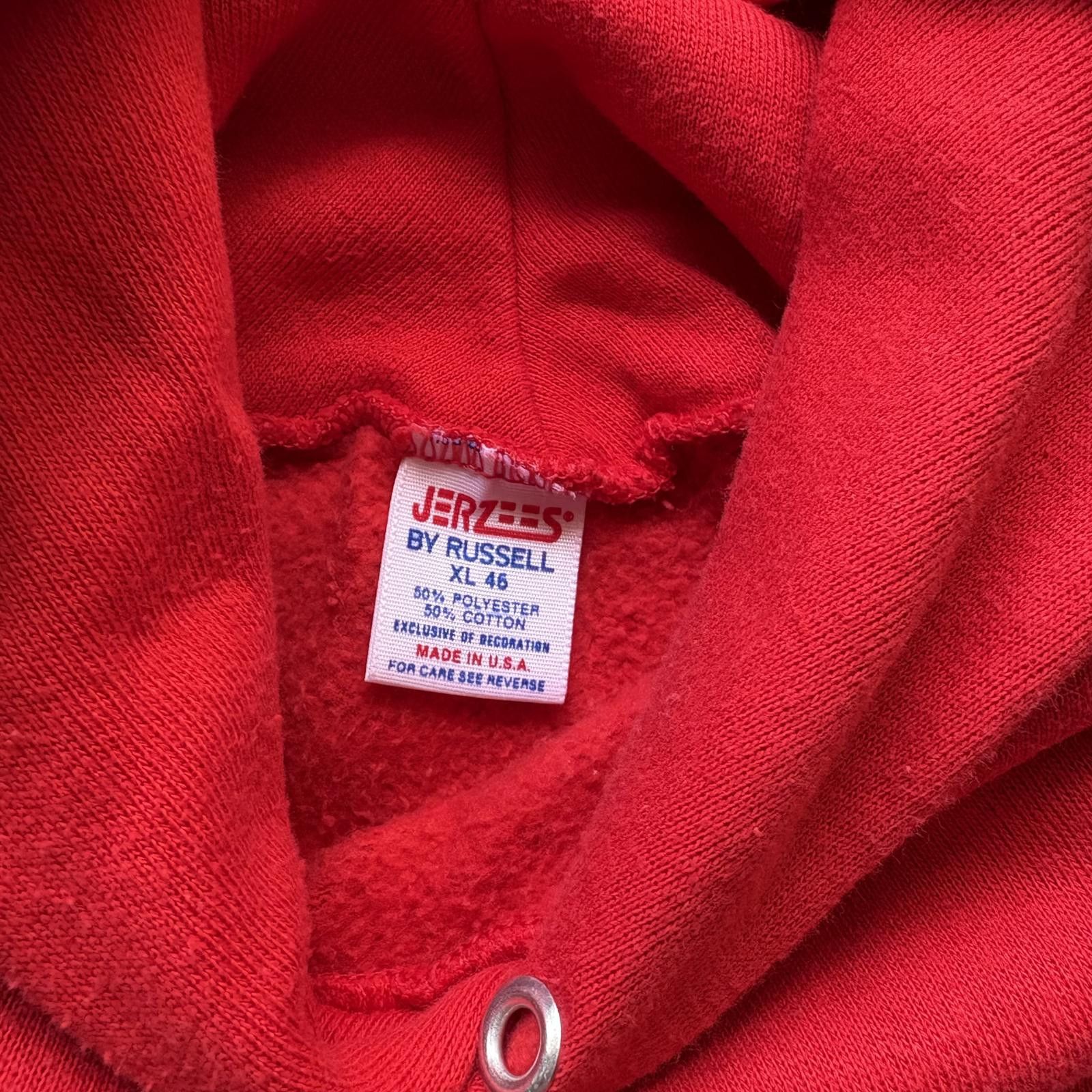 Jerzees × Russell Athletic × Vintage Vintage 80s Jerzees Russell Arkansas Razorbacks Mill Hoodie Size US M / EU 48-50 / 2 - 3 Thumbnail
