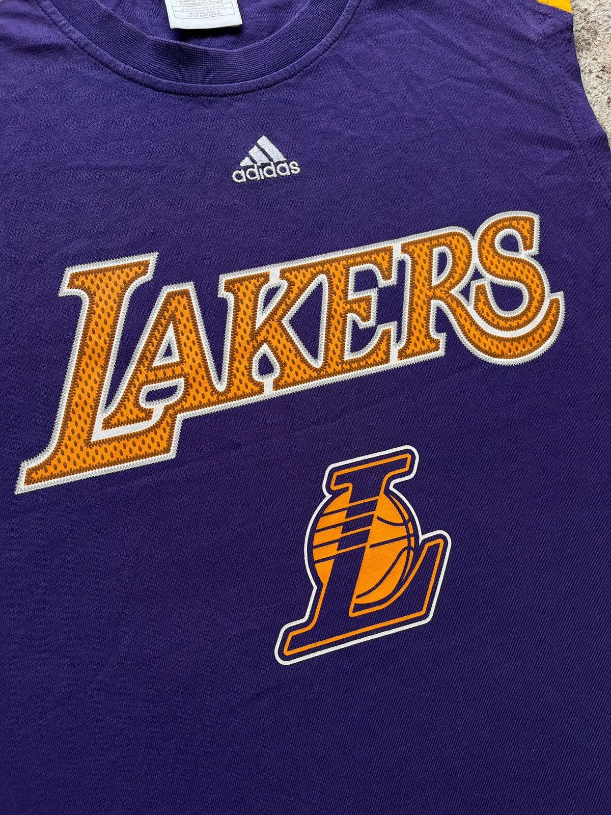 Adidas Adidas x Lakers Kobe Bryant #24 NBA 2008 Y2K Top Tank Rare Size US S / EU 44-46 / 1 - 2 Thumbnail