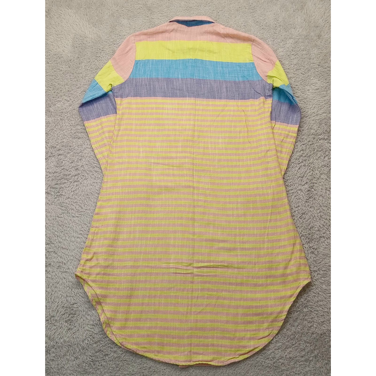 & Other Stories My POLO x Shirt Dress M Long Sleeve Stripe Cotton Size M / US 6-8 / IT 42-44 - 2 Thumbnail