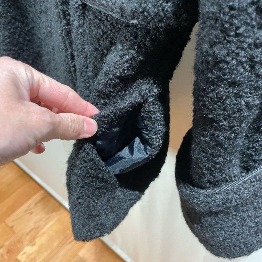 Other Nizan Black Boucle Wool Blend Napoleon Coat Size XL Size XL / US 12-14 / IT 48-50 - 12 Thumbnail