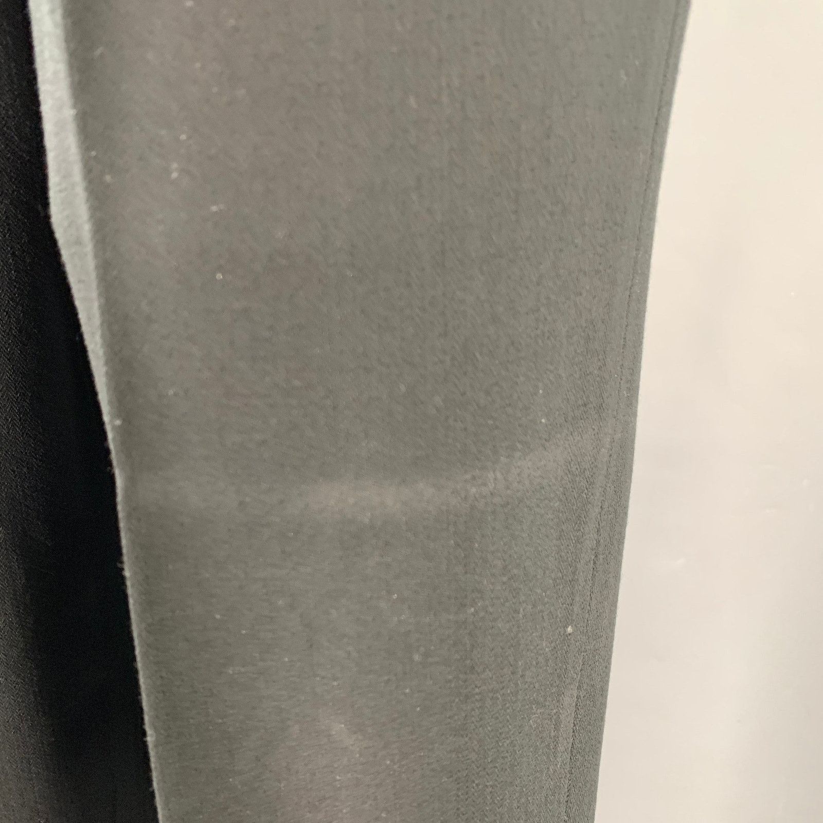 Ralph Lauren RALPH LAUREN COLLECTION Black Wool Side Zipper Dress Pants Size 28" / US 6 / IT 42 - 3 Thumbnail