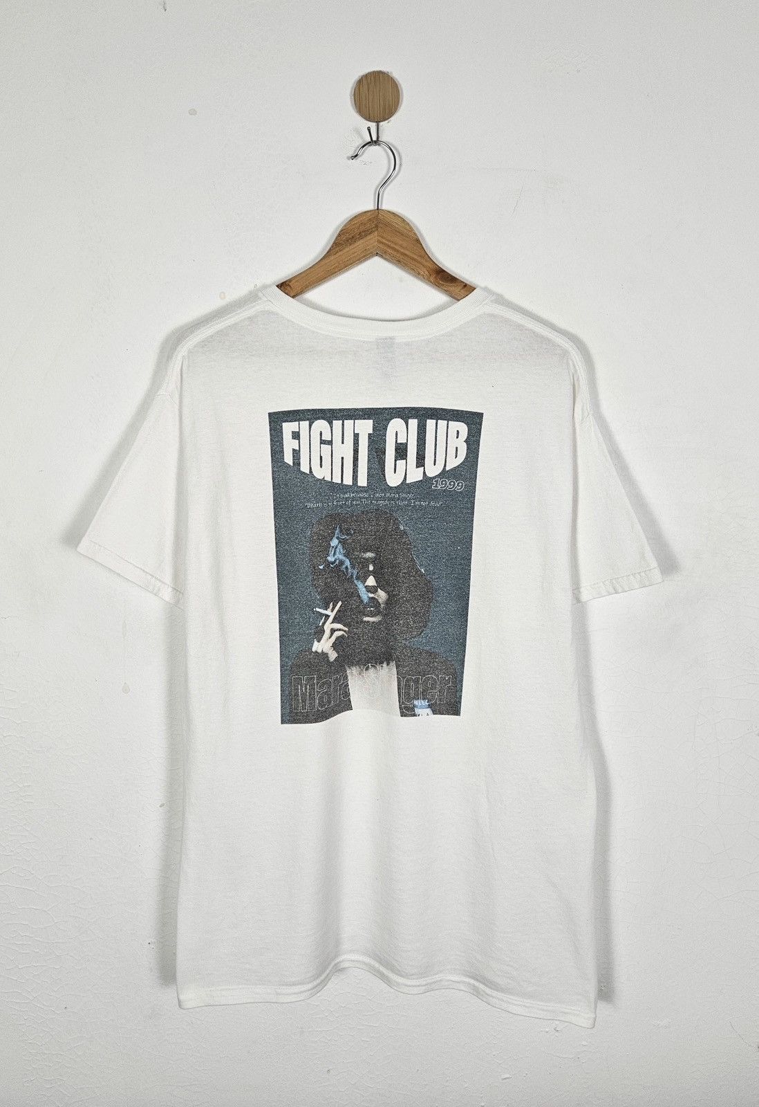 Vintage Vintage Fight Club Mara Singer Movie tee shirt Size US L / EU 52-54 / 3 - 1 Thumbnail