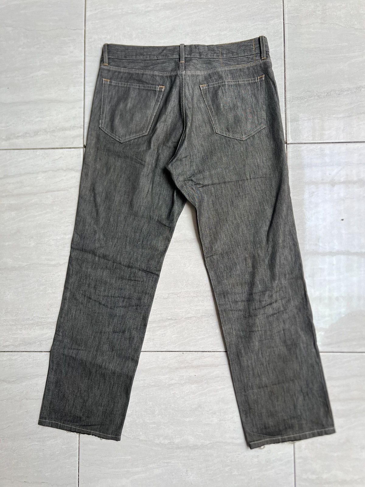 Yohji Yamamoto INED Yohji Yamamoto Denim Long Pants Size US 32 / EU 48 - 11 Thumbnail