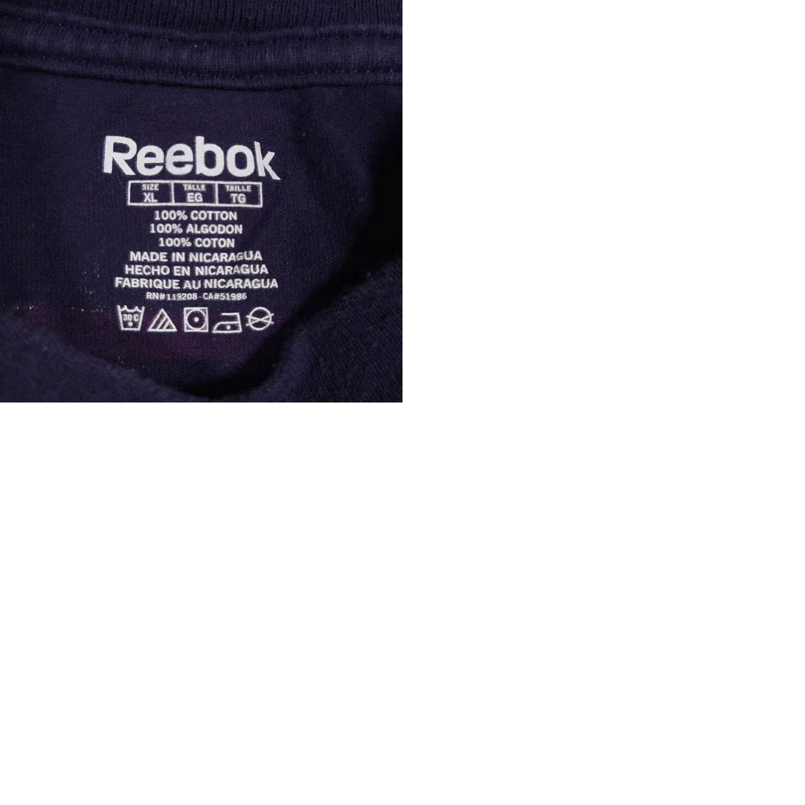 Reebok Reebok NFL Marshall Faulk Hall of Fame Tee Shirt Navy Mens XL #28 STL Rams Size US XL / EU 56 / 4 - 9 Thumbnail