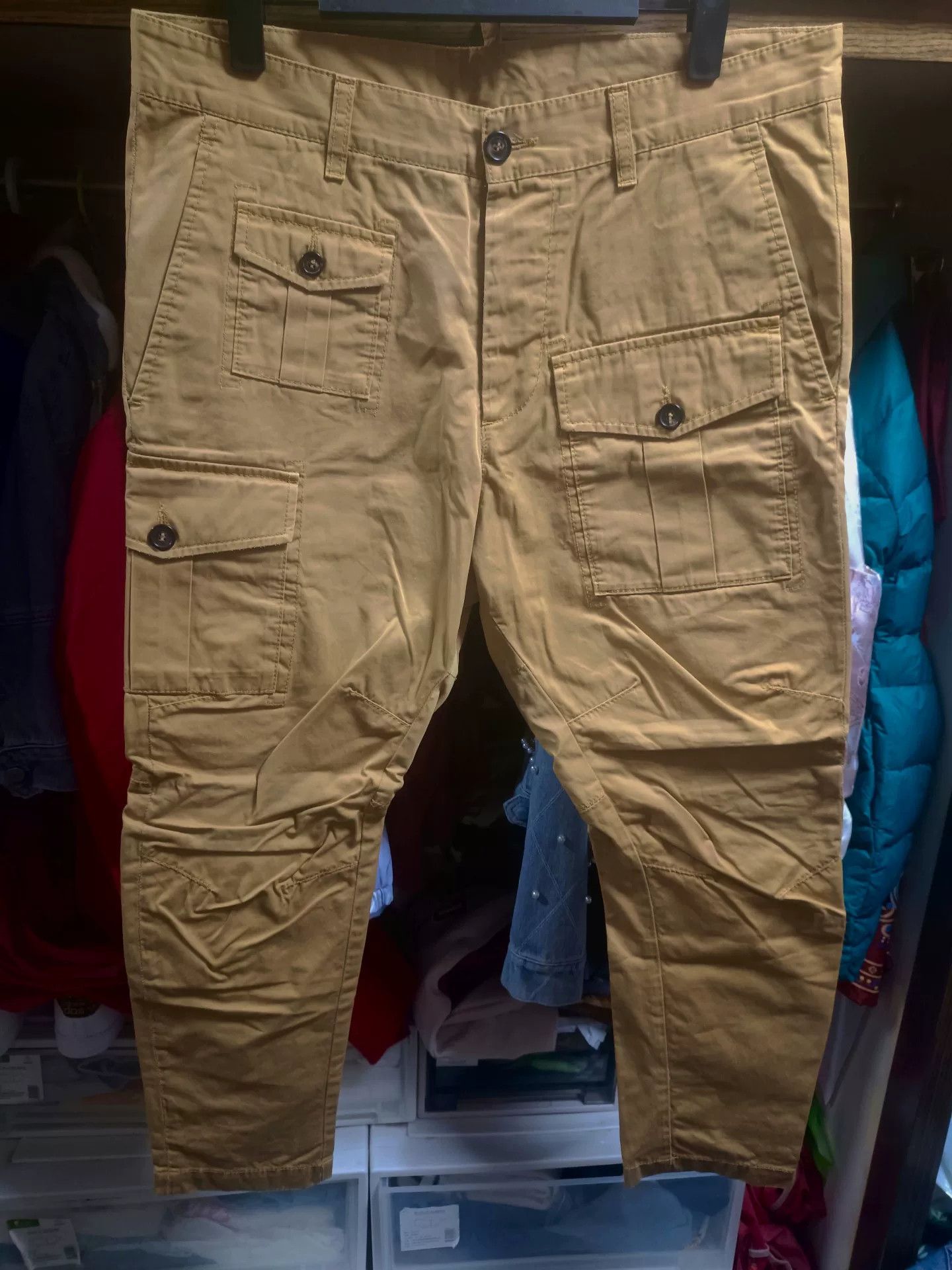Dsquared2 DSQUARED2 D2 Cargo Pants Size 48 Size US 32 / EU 48 - 1 Thumbnail