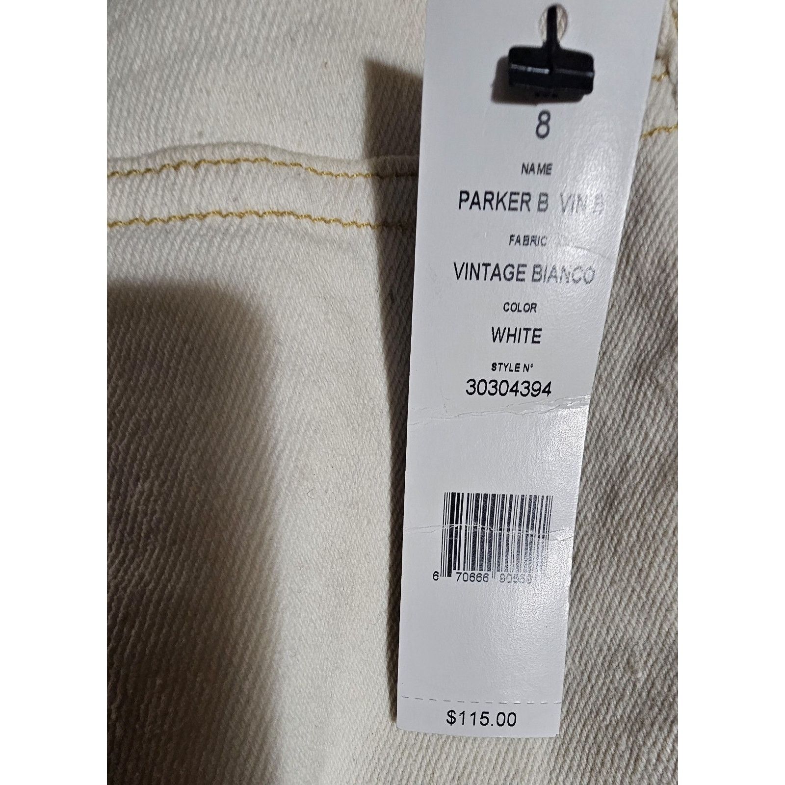 Theory Theory Denim Parker Vintage Bianco Mini White Skirt $115 Size 30" / US 8 / IT 44 - 3 Thumbnail