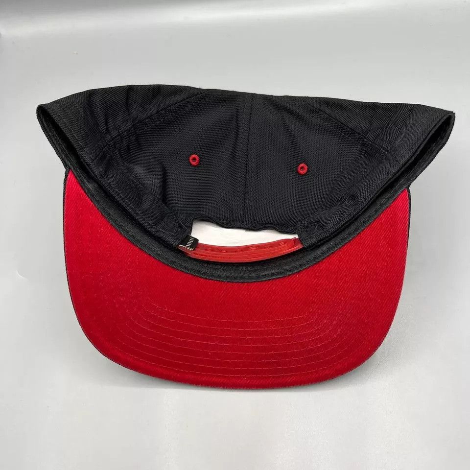 Jordan Brand Air Jordan 11 Hat Men Black Red Jumpman Bred Snap Back Cap Size ONE SIZE - 5 Thumbnail