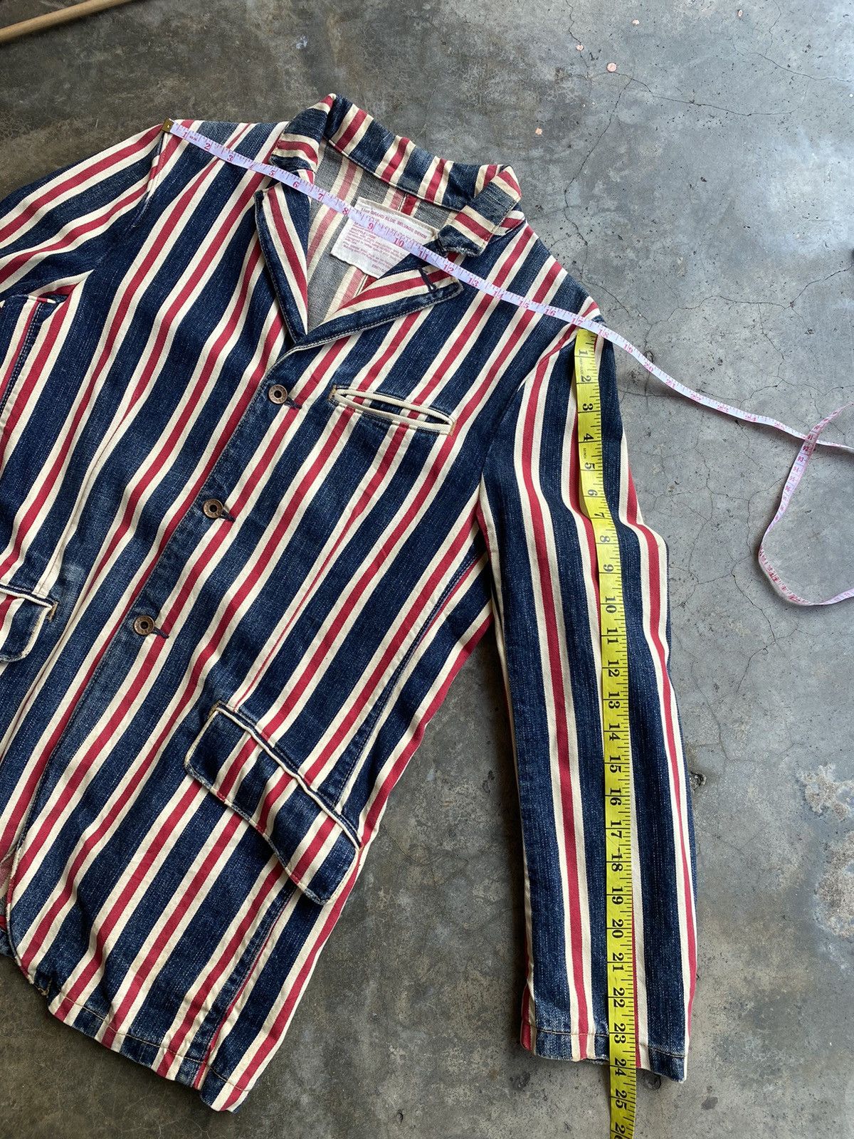 Edwin 🔥 Rare 🔥 Vintage Edwin 13oz Grand Blue Selvage Denim Size US M / EU 48-50 / 2 - 10 Thumbnail