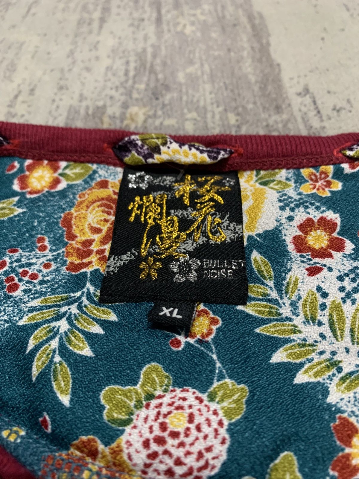 Karakuri Tamashii Vtg KARA KURI TAMASHI Sukajan Tshirt Oni Spirit Size US M / EU 48-50 / 2 - 8 Thumbnail