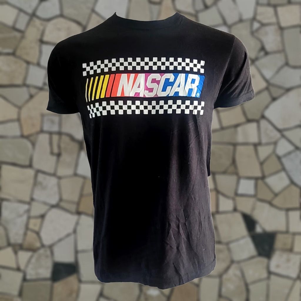 NASCAR NASCAR Black Checkered Flag T-Shirt NASCAR Shirt, Men’s, M, Black, Short Sleeve, Graphic Print, Official Licensed Size US M / EU 48-50 / 2 - 1 Thumbnail